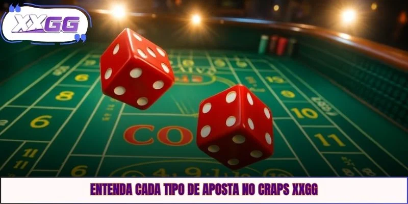 Entenda cada tipo de aposta no craps XXGG