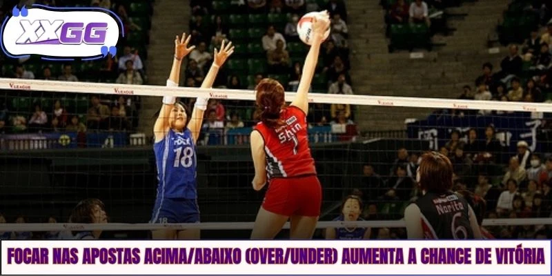 Focar nas apostas acima/abaixo (over/under) aumenta a chance de vitória