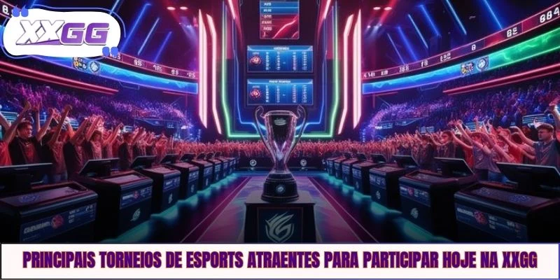 Principais torneios de esports atraentes para participar hoje na XXGG