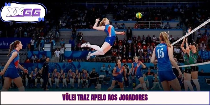 Vôlei traz apelo aos jogadores